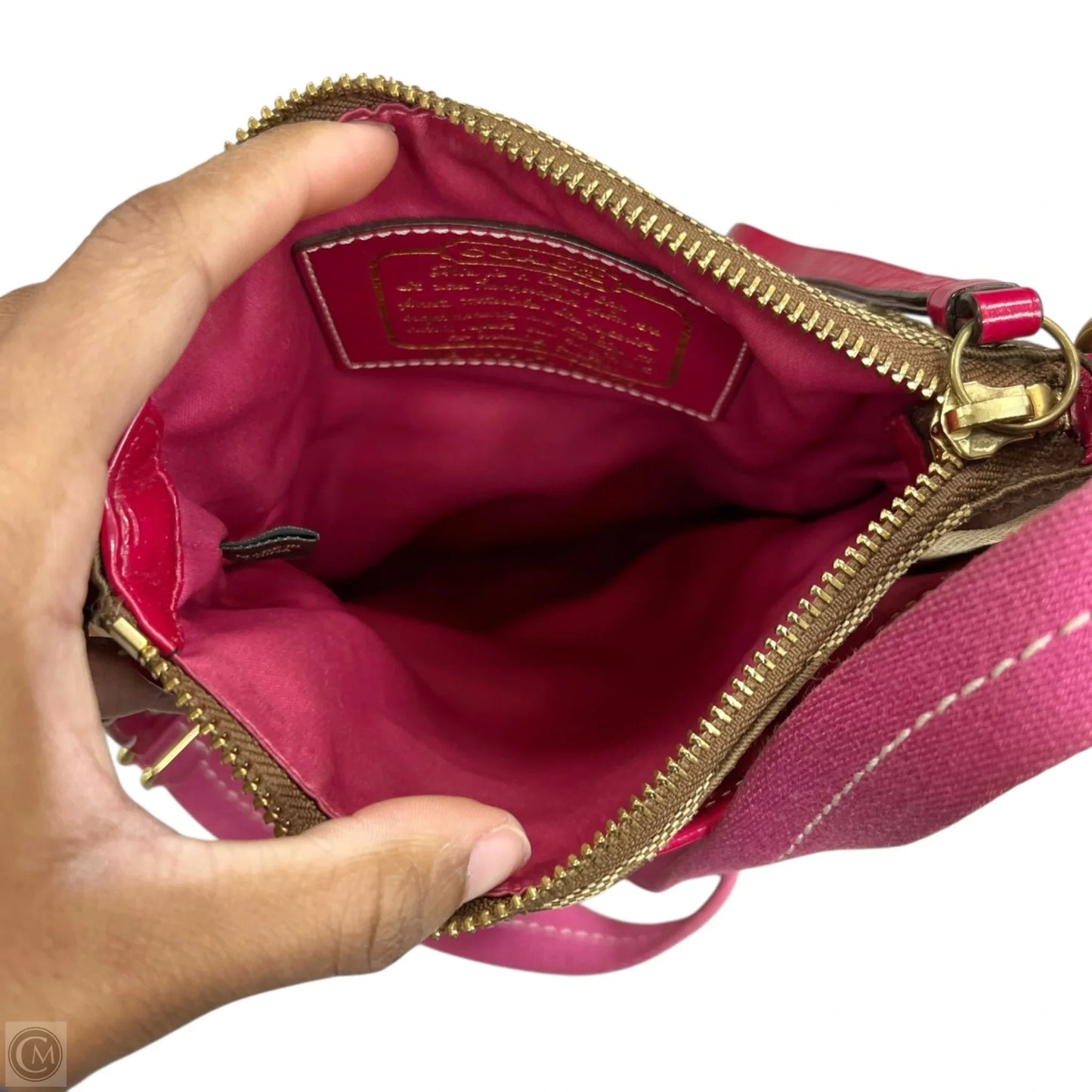 Crossbody Designer By Coach, Size: Medium