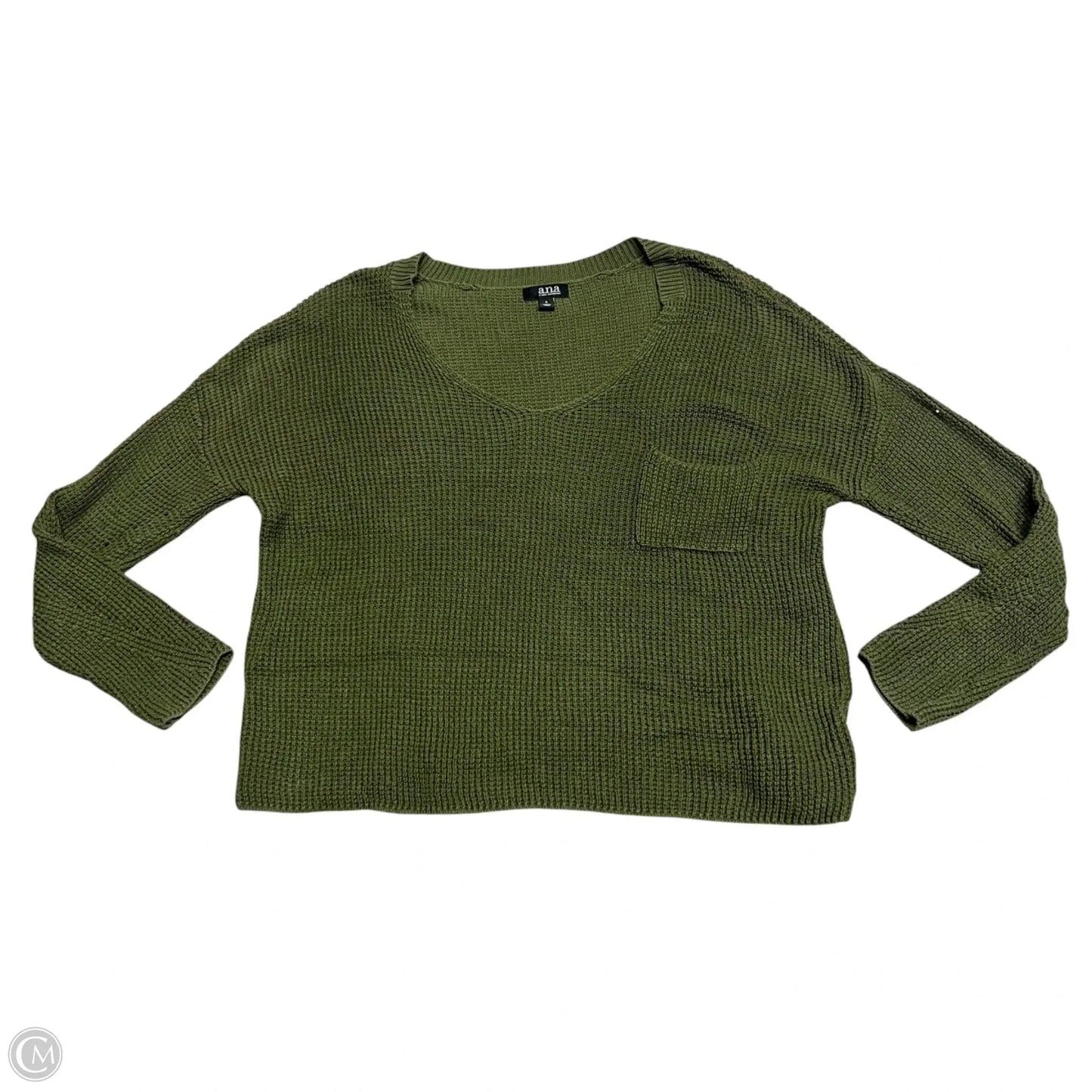 Sweater By Ana In Green, Size: S