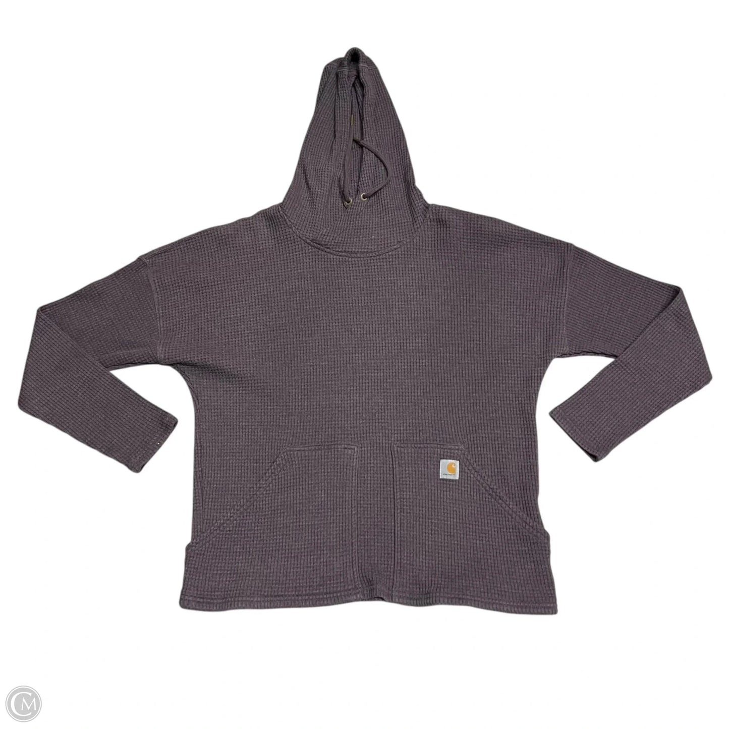 Sweatshirt Hoodie By Carhartt In Purple, Size: L