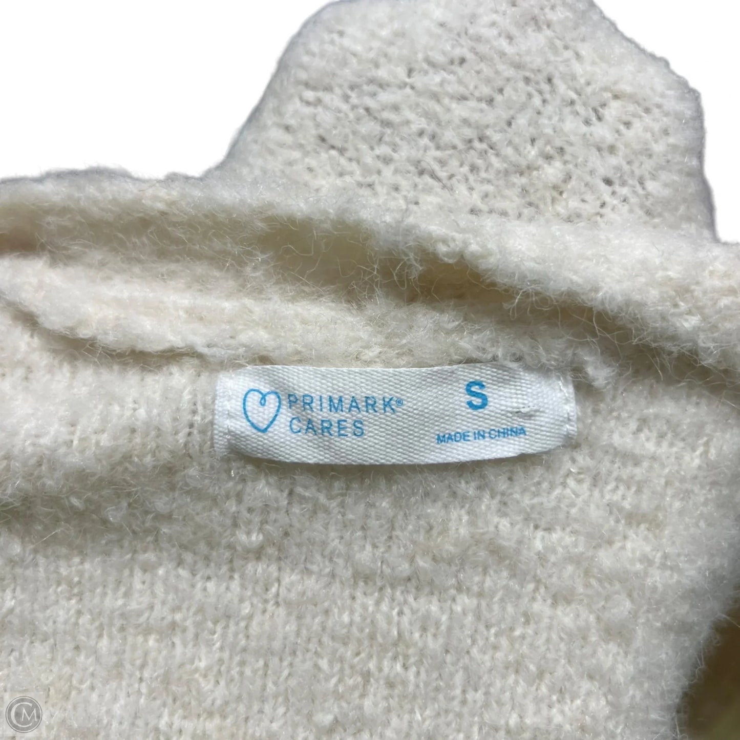Cardigan By Primark In Cream, Size: S