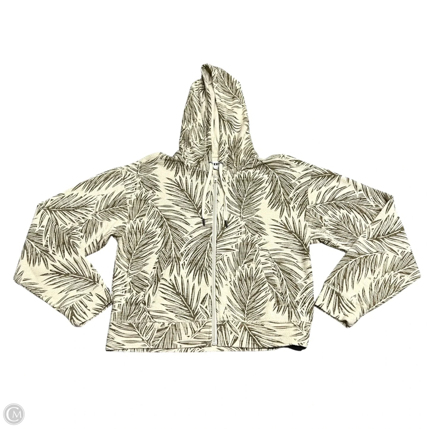 Sweatshirt Hoodie By Reef In Cream, Size: S