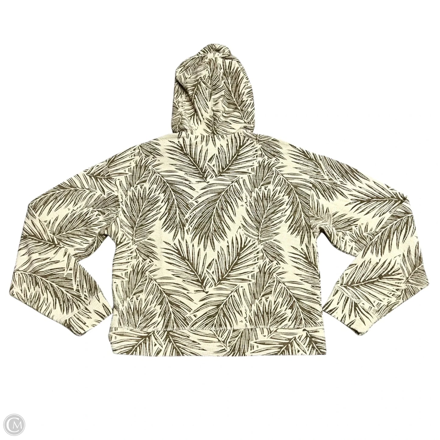 Sweatshirt Hoodie By Reef In Cream, Size: S