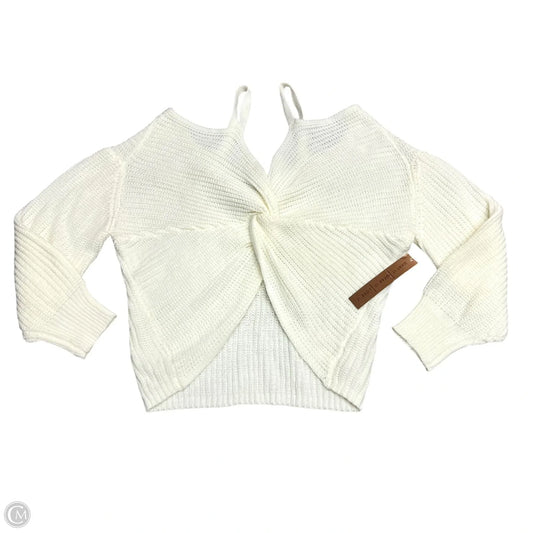Sweater By Almost Famous In Cream, Size: M