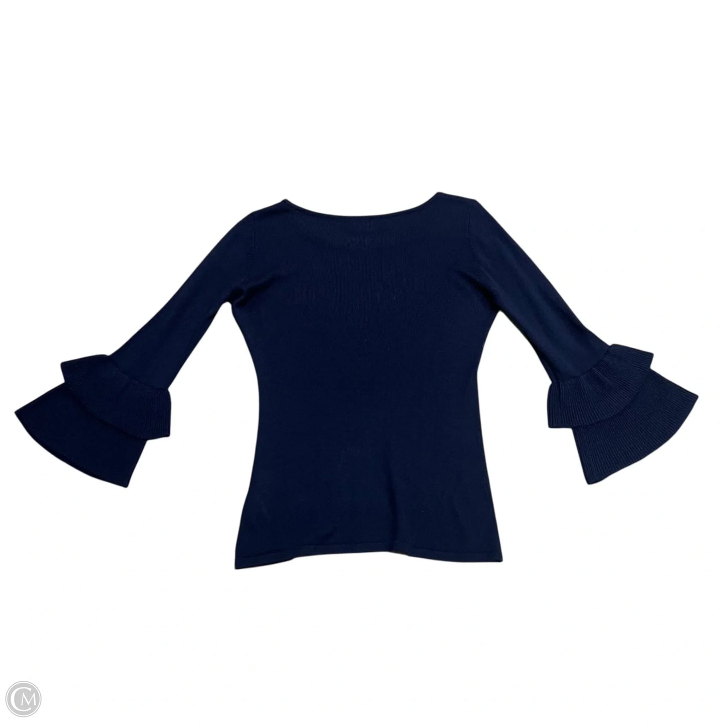 Top Long Sleeve Designer By Lilly Pulitzer In Navy, Size: Xs