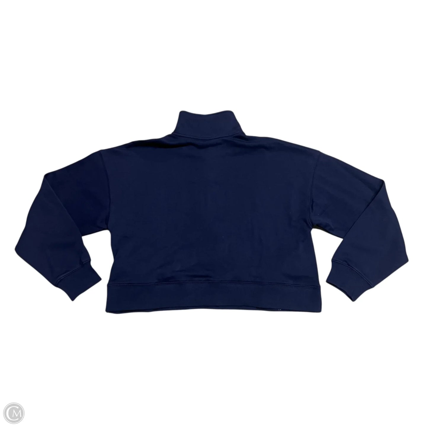 Sweatshirt Collar By Fabletics In Navy, Size: L