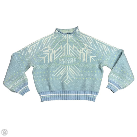 Sweater By Savage X Fenty In Blue & Green, Size: L