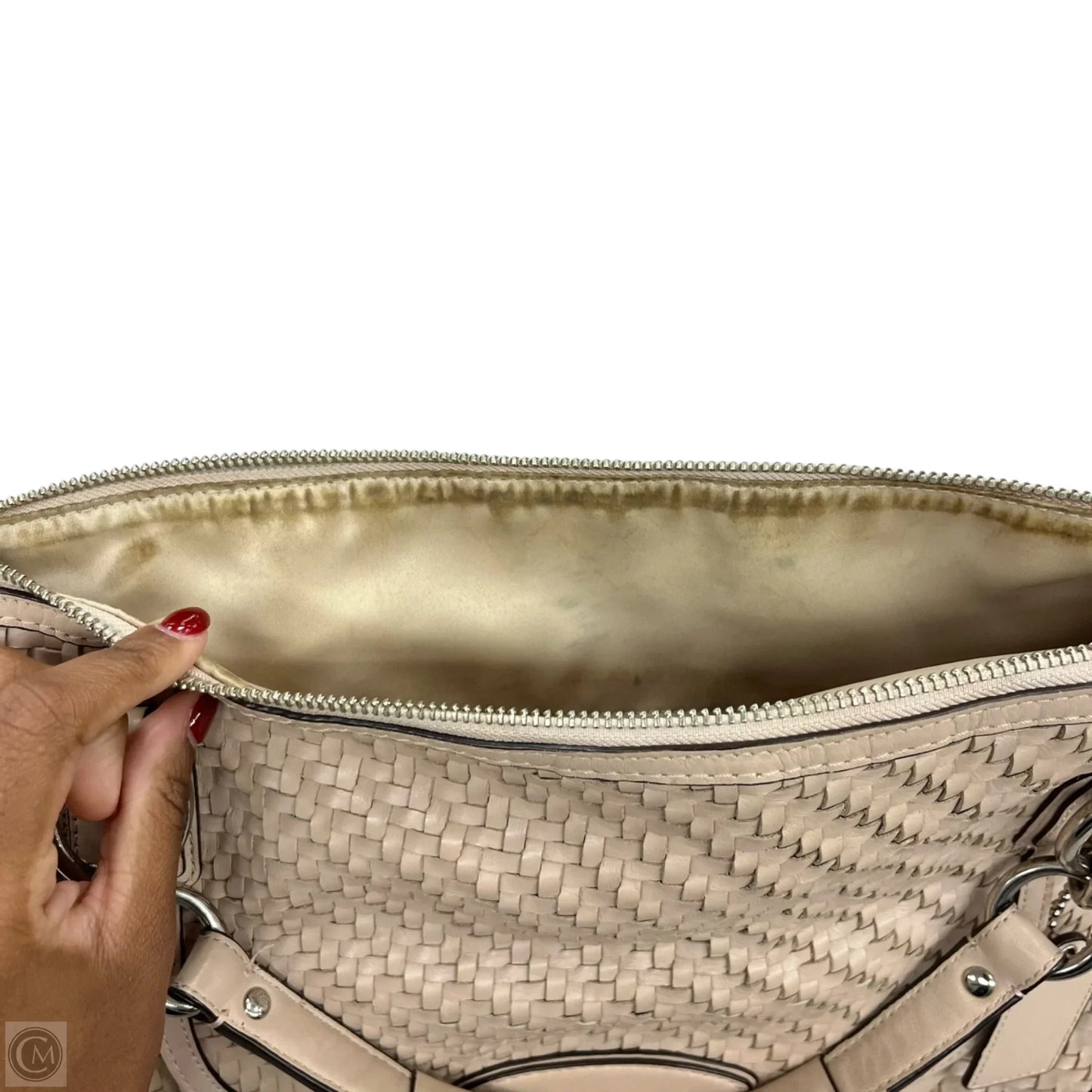 Handbag Designer By Coach, Size: Large