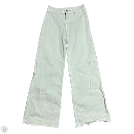 Jeans Flared By Supgoreou In Green, Size: Xs