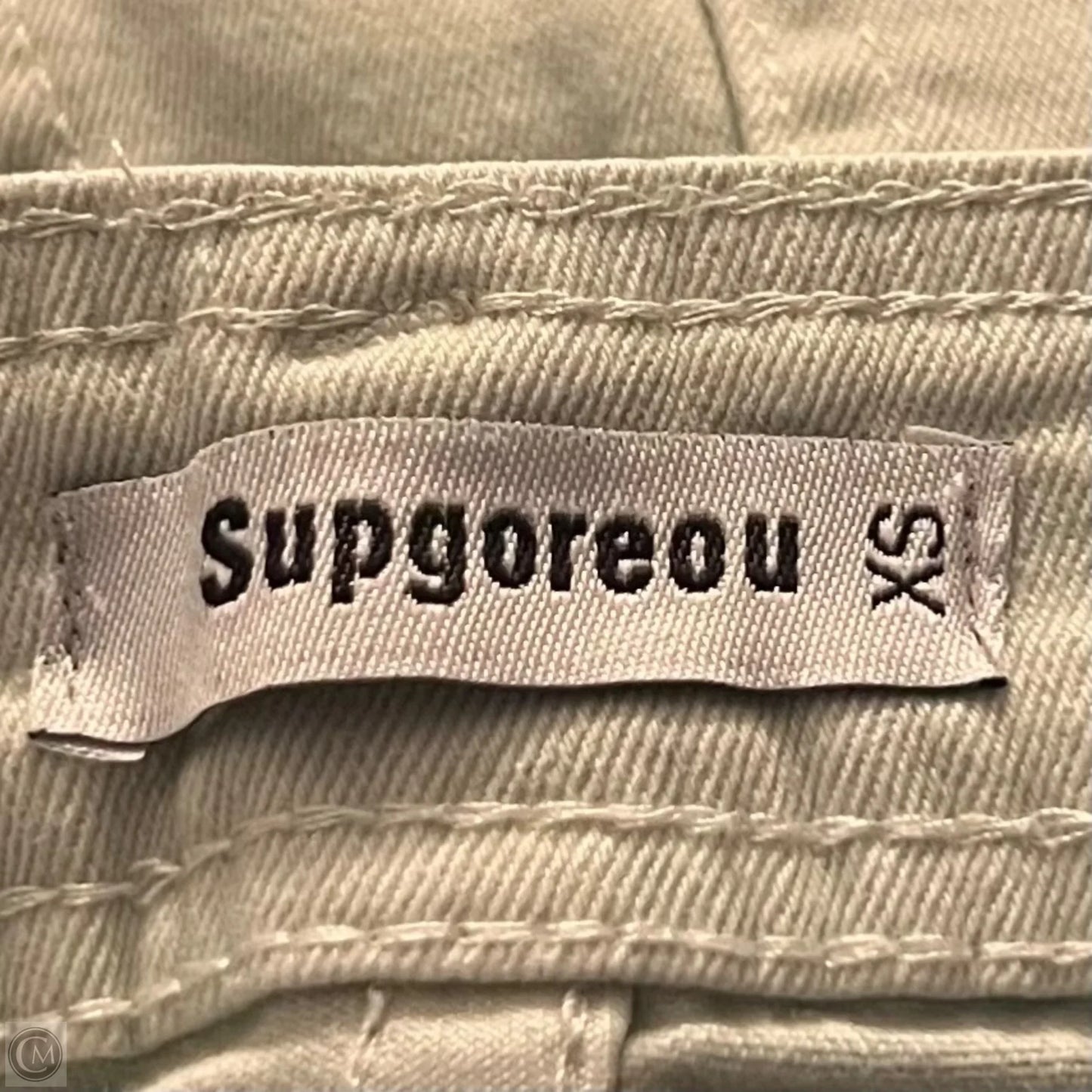 Jeans Flared By Supgoreou In Green, Size: Xs