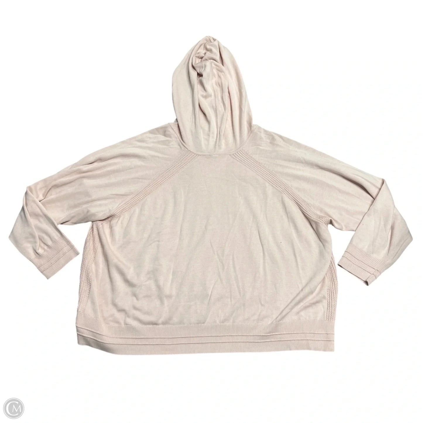 Sweatshirt Hoodie By Athleta In Pink, Size: 3x