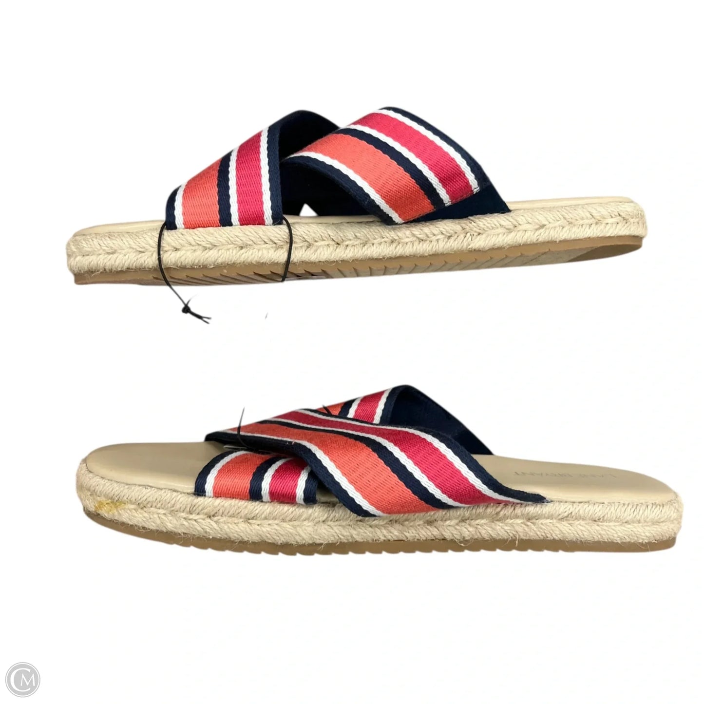 Sandals Flats By Lane Bryant In Blue & Orange, Size: 11