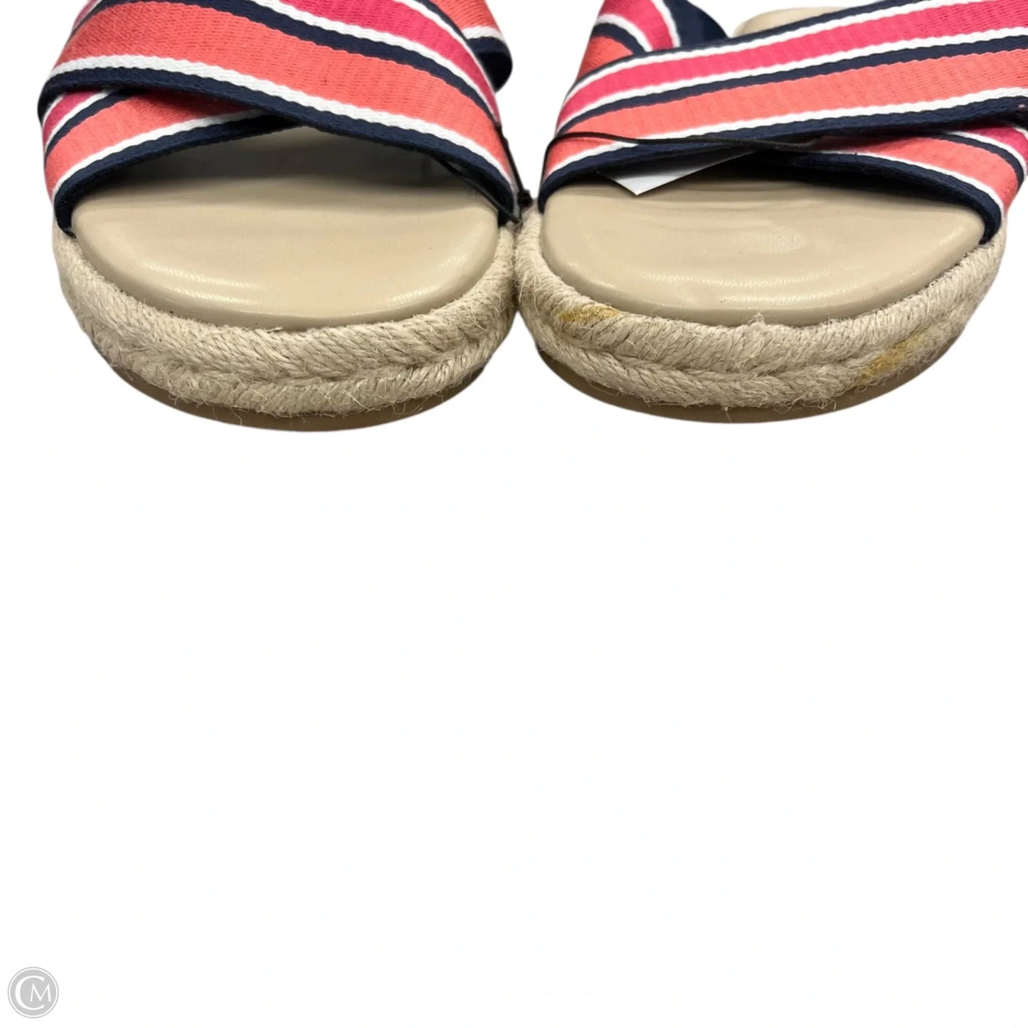 Sandals Flats By Lane Bryant In Blue & Orange, Size: 11