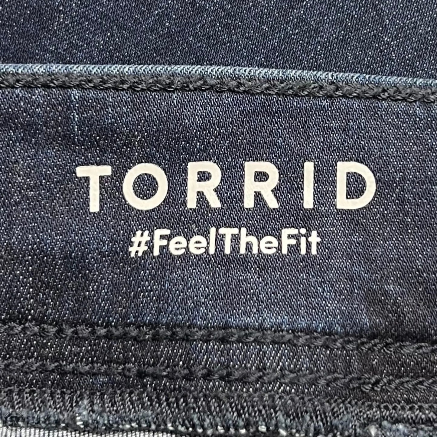 Jeans Straight By Torrid In Blue Denim, Size: 3x