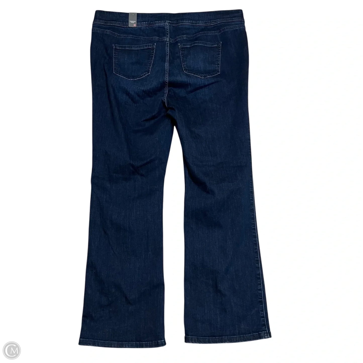 Jeans Straight By Torrid In Blue Denim, Size: 3x