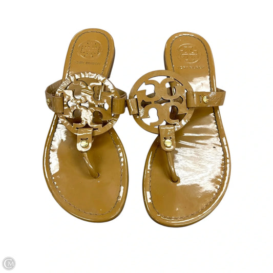 Sandals Designer By Tory Burch In Brown, Size: 6