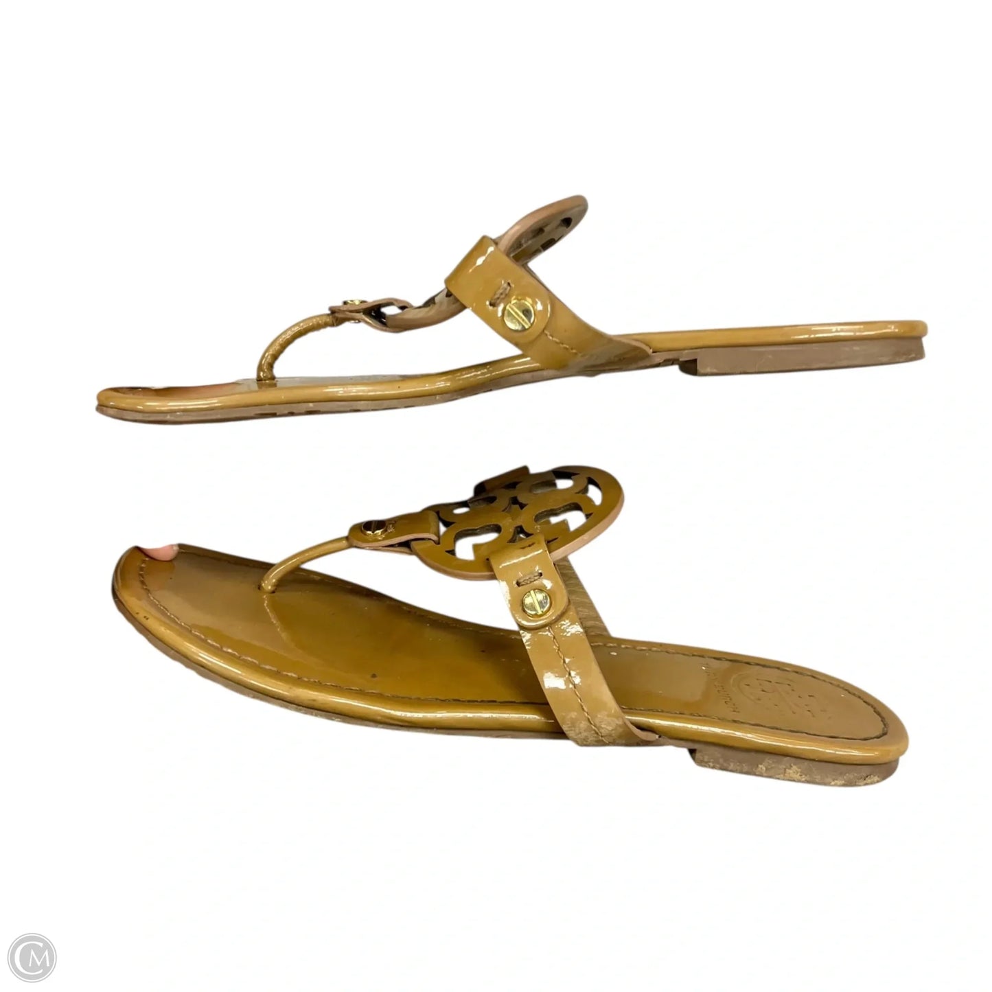 Sandals Designer By Tory Burch In Brown, Size: 6