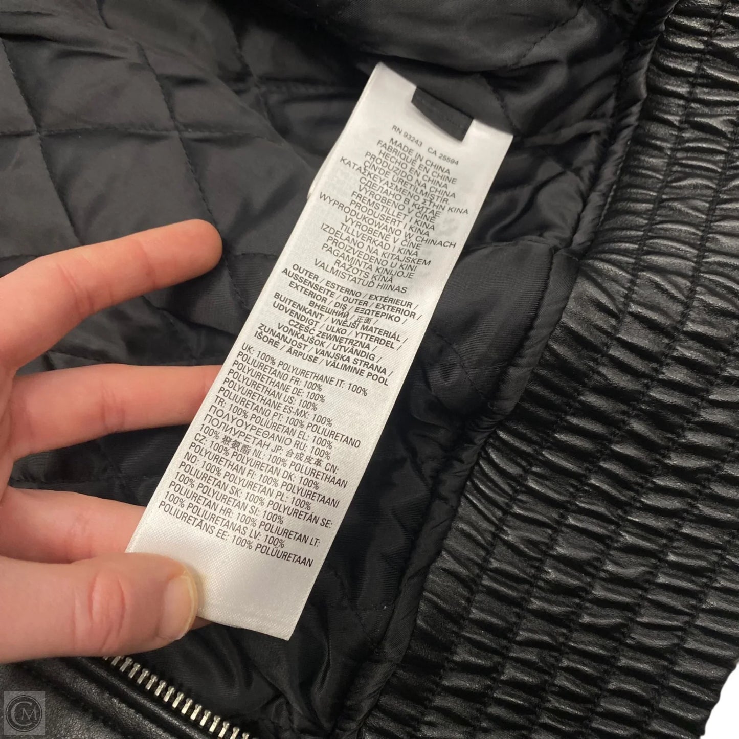 Jacket Other By Diesel In Black, Size: M