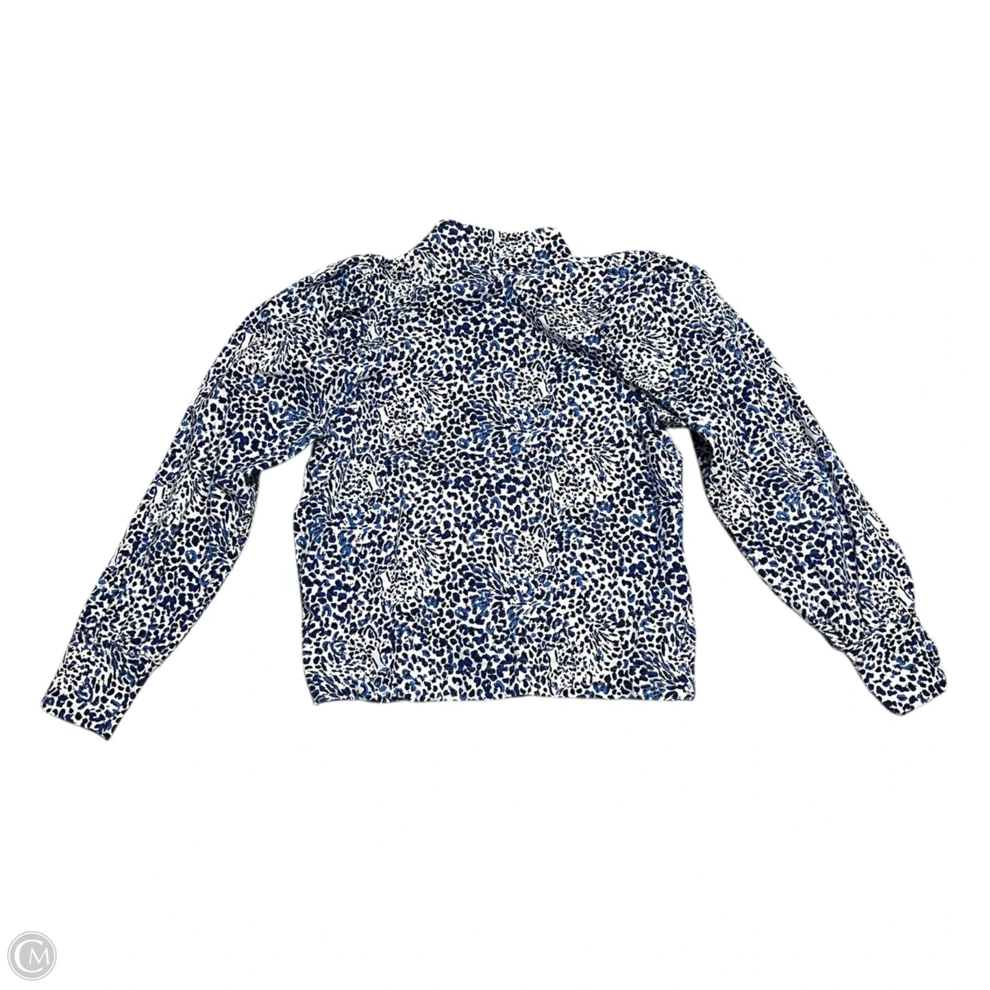 Jacket Designer By Lilly Pulitzer In Blue & White, Size: M