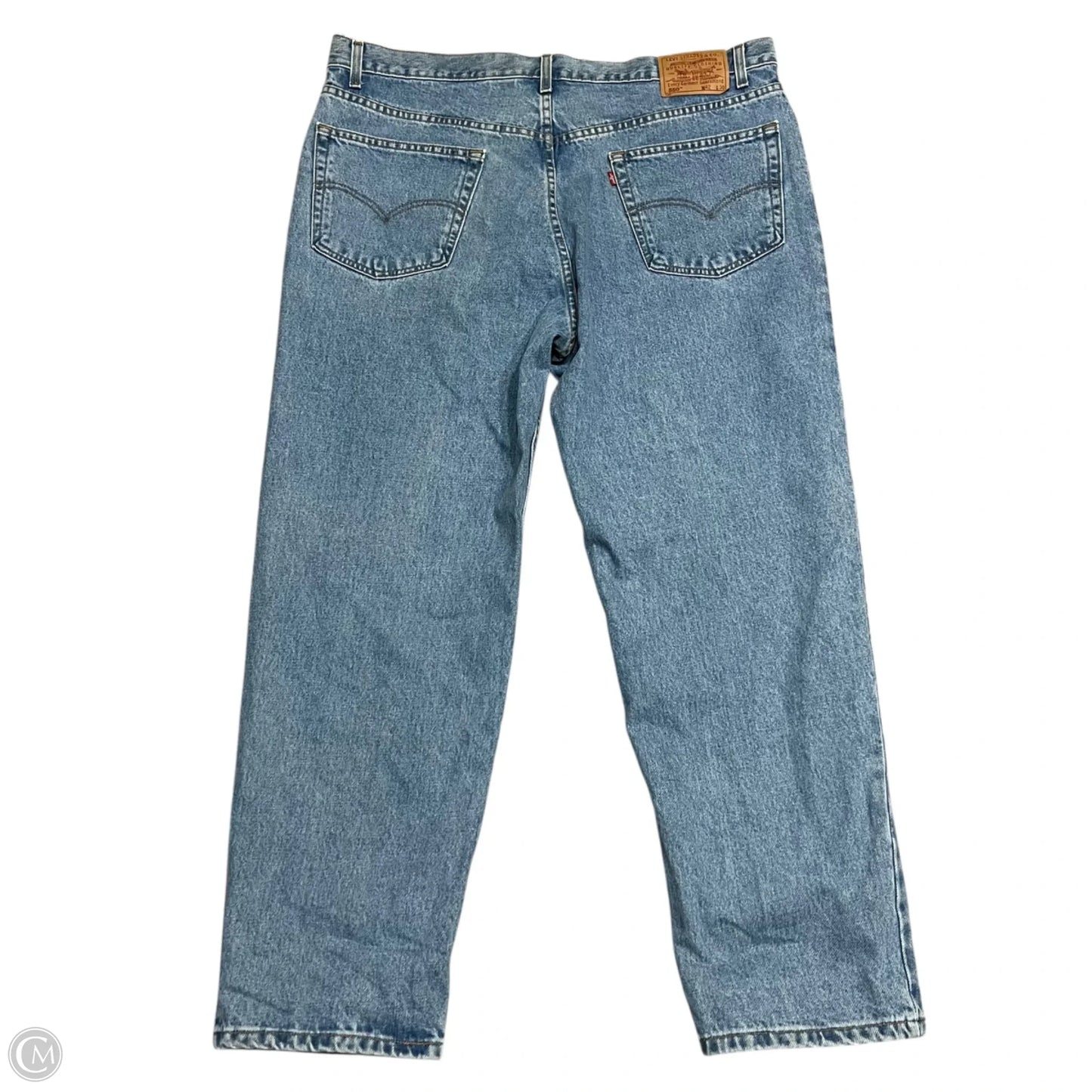 Jeans Straight By Levis In Blue Denim, Size: 20