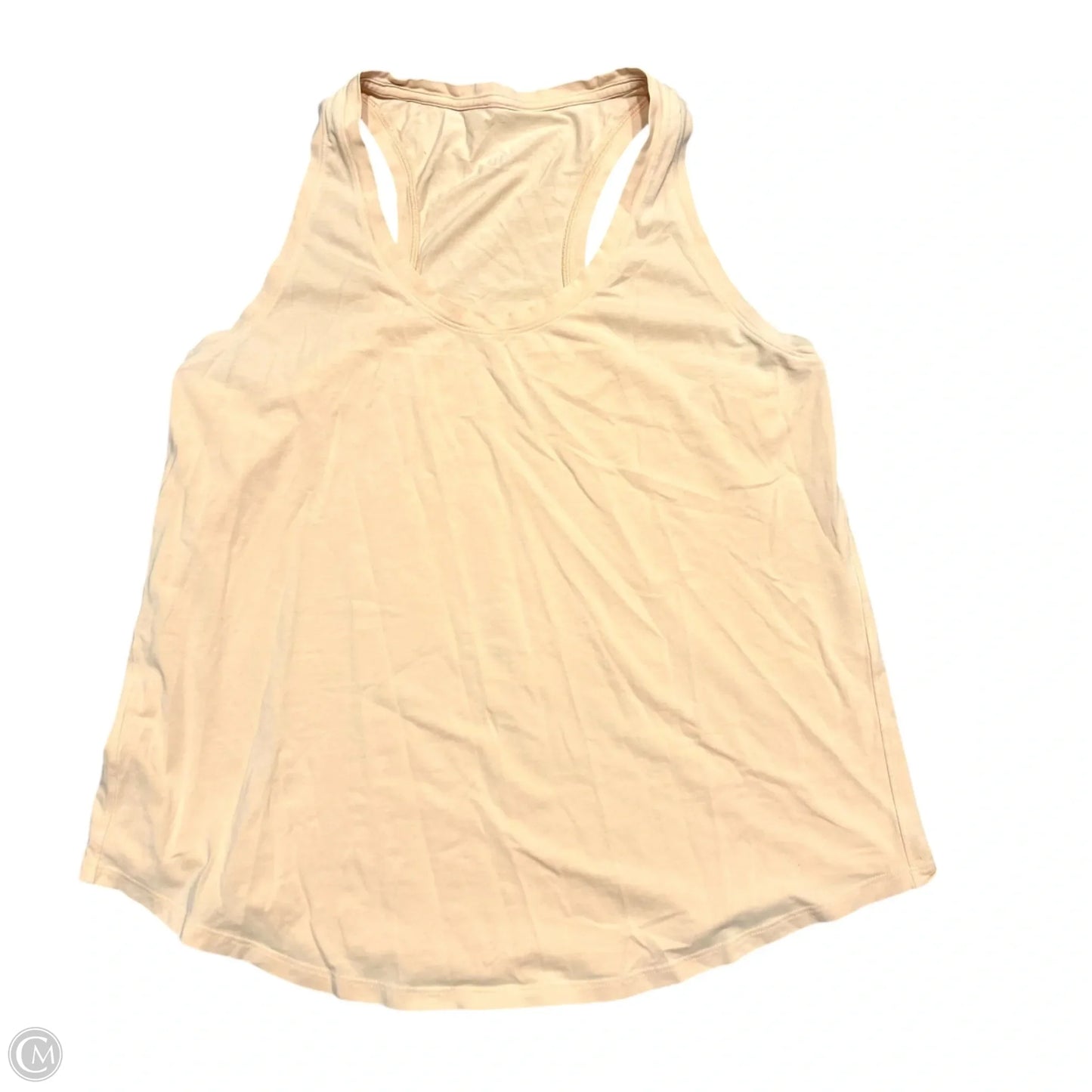 Athletic Tank Top By Lululemon In Orange, Size: M