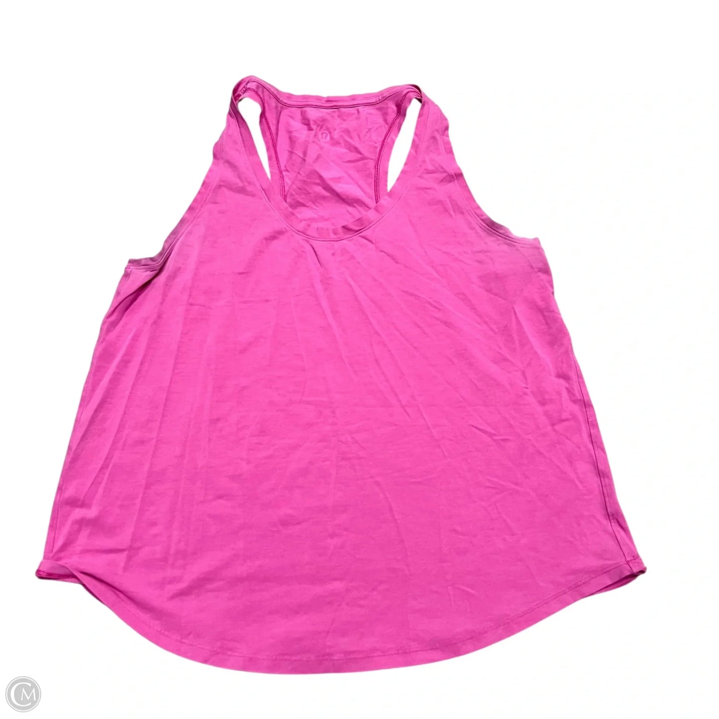 Athletic Tank Top By Lululemon In Pink, Size: M