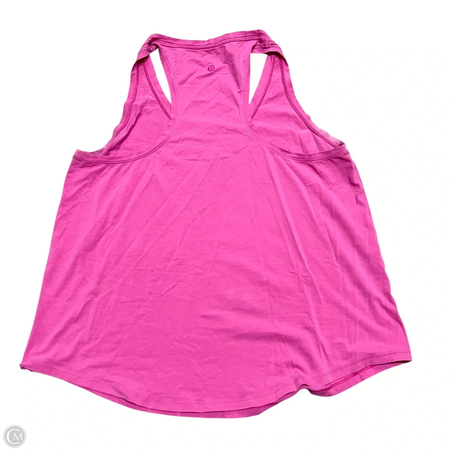 Athletic Tank Top By Lululemon In Pink, Size: M