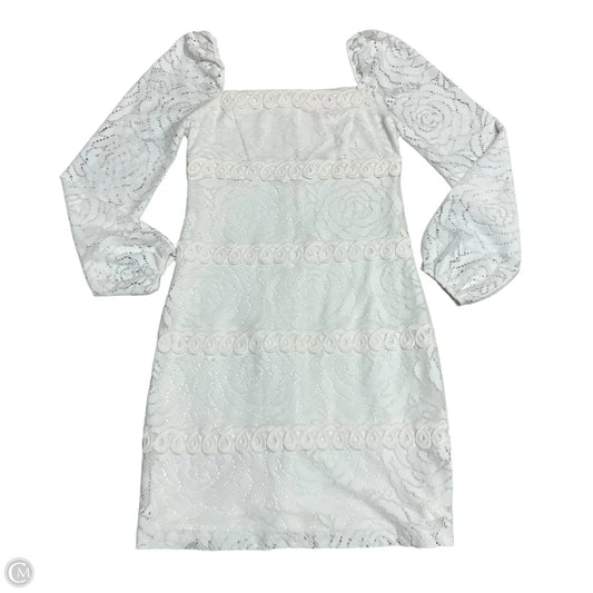 Dress Designer By Lilly Pulitzer In Cream, Size: S