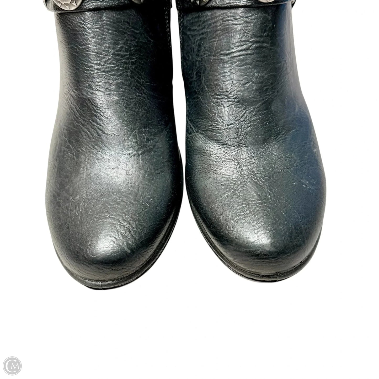 Boots Ankle Heels By Easy Street In Black, Size: 10