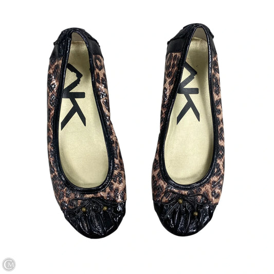 Shoes Flats By Anne Klein In Leopard Print, Size: 8