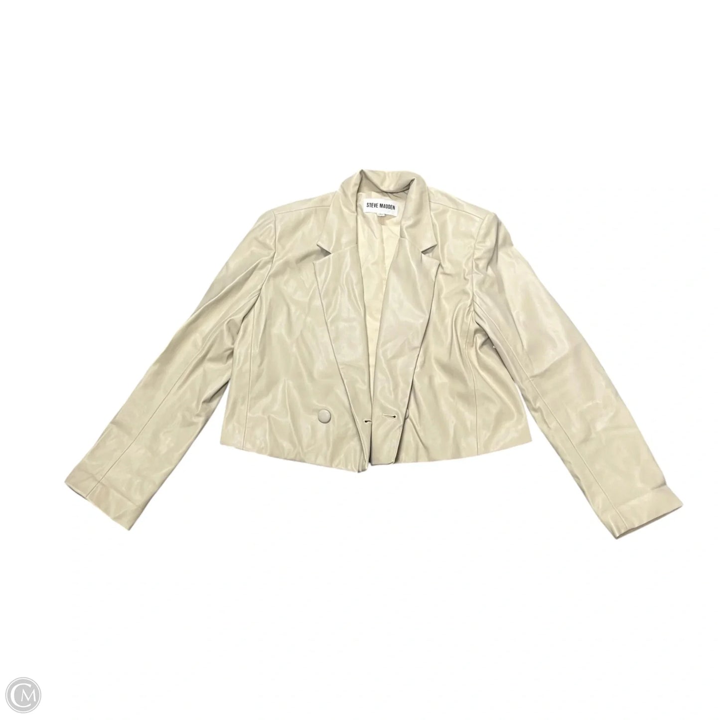 Blazer By Steve Madden In Beige, Size: L