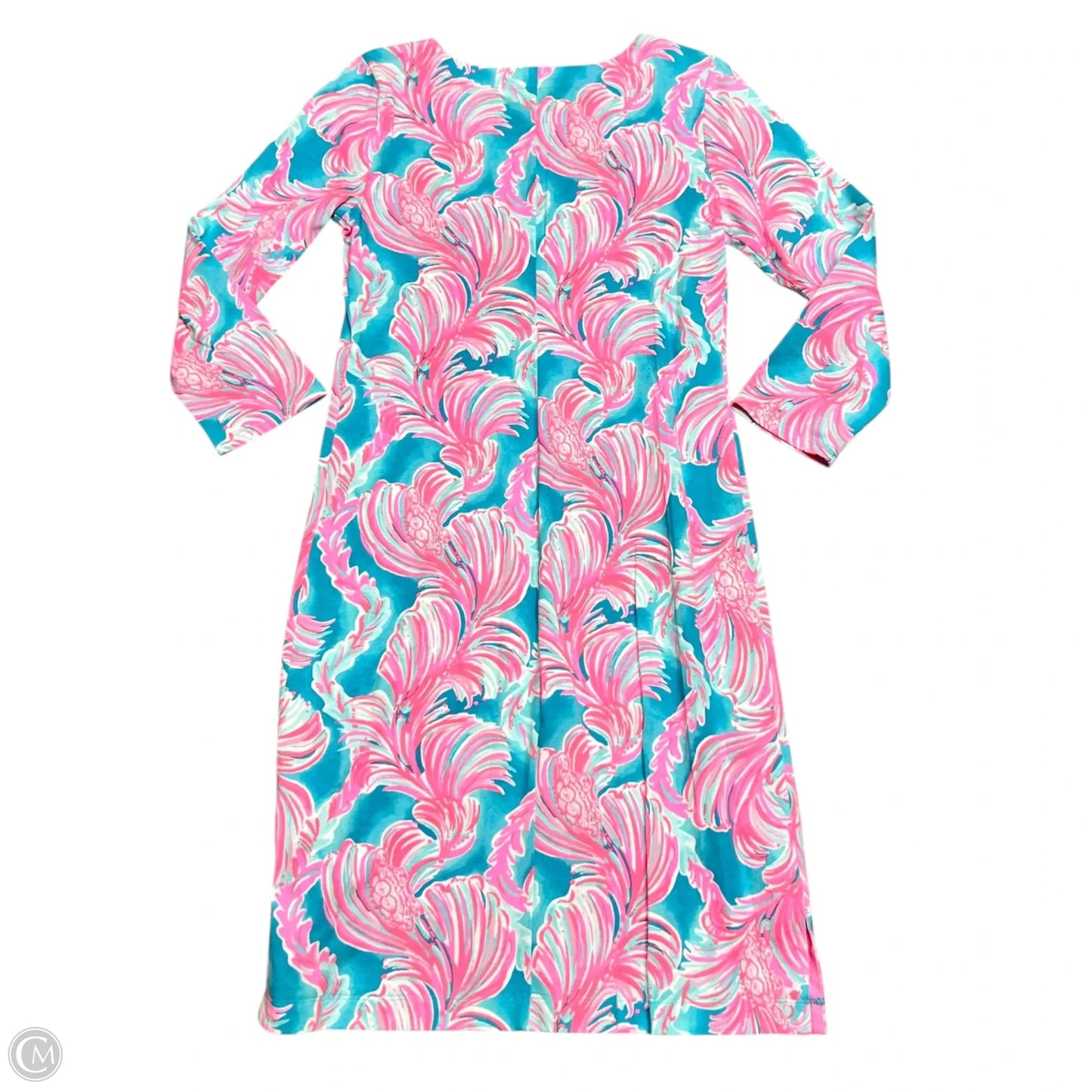 Dress Designer By Lilly Pulitzer In Blue & Pink, Size: Xs