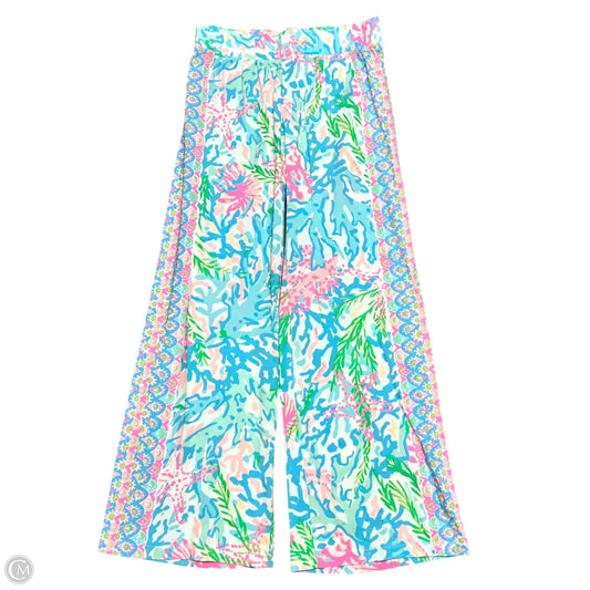 Pants Designer By Lilly Pulitzer In Tropical Print, Size: Xs