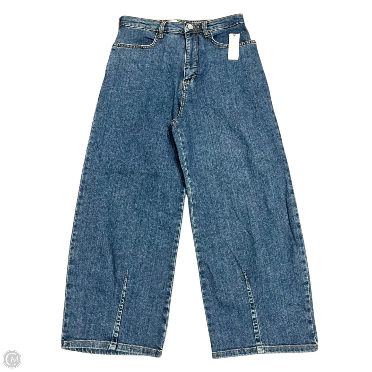 Jeans Wide Leg By Pilcro In Blue Denim, Size: 2