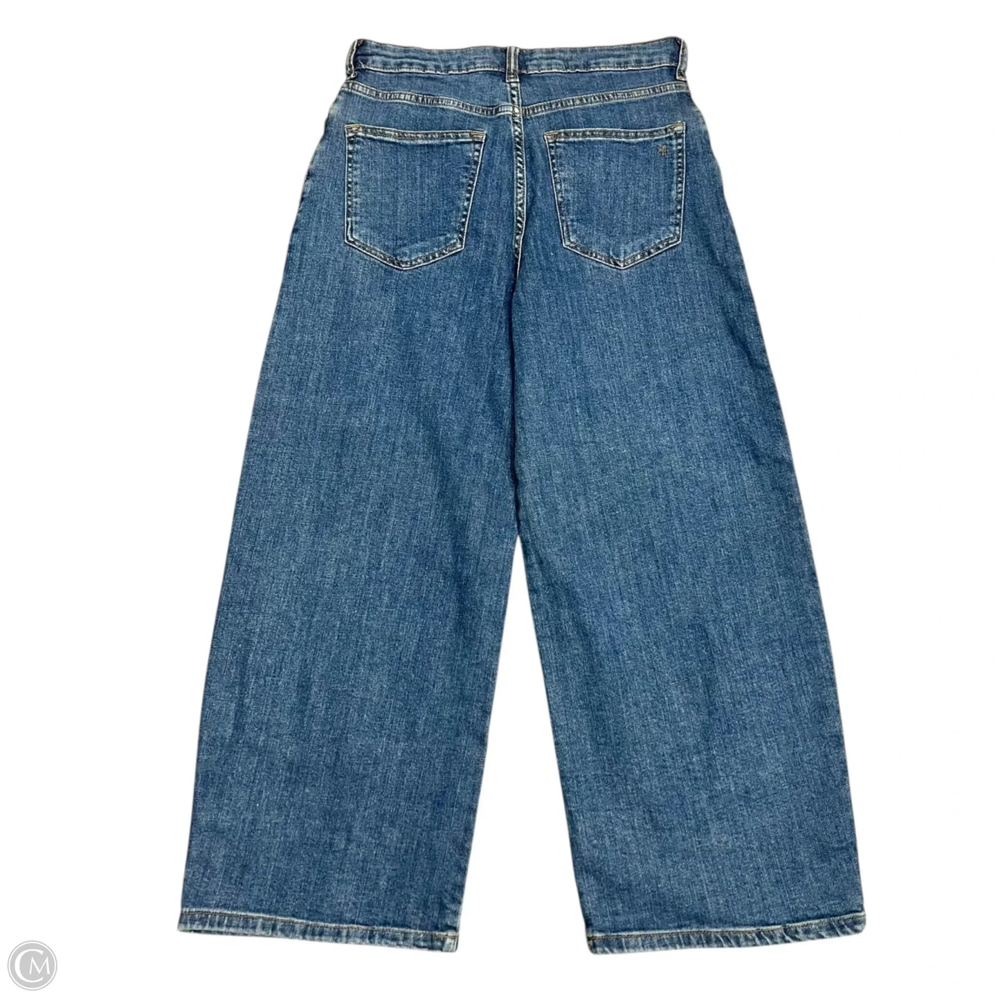 Jeans Wide Leg By Pilcro In Blue Denim, Size: 2