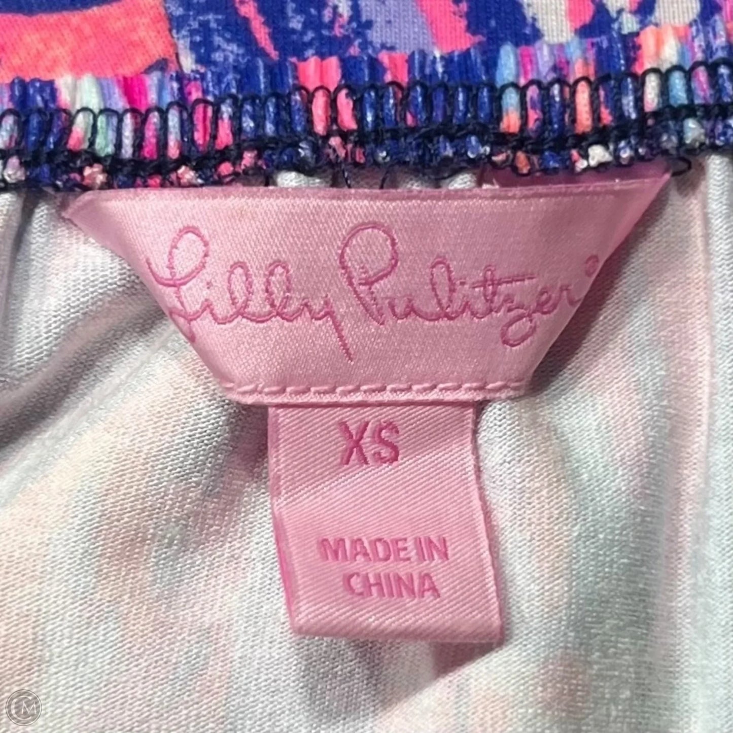 Romper Designer By Lilly Pulitzer In Blue & Purple, Size: Xs
