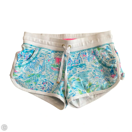 Shorts Designer By Lilly Pulitzer In Blue & White, Size: Xs