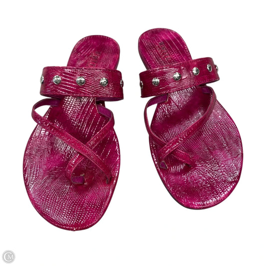 Sandals Flip Flops By White House Black Market In Pink, Size: 6