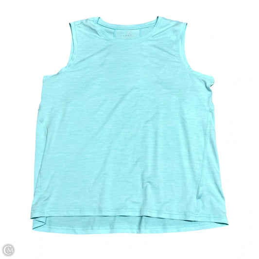 Athletic Tank Top By Danskin In Blue, Size: L