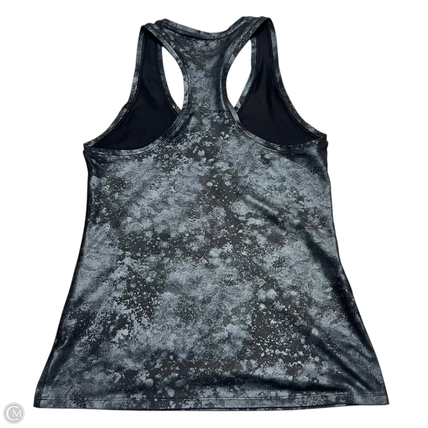 Athletic Tank Top By Athleta In Black & Grey, Size: M
