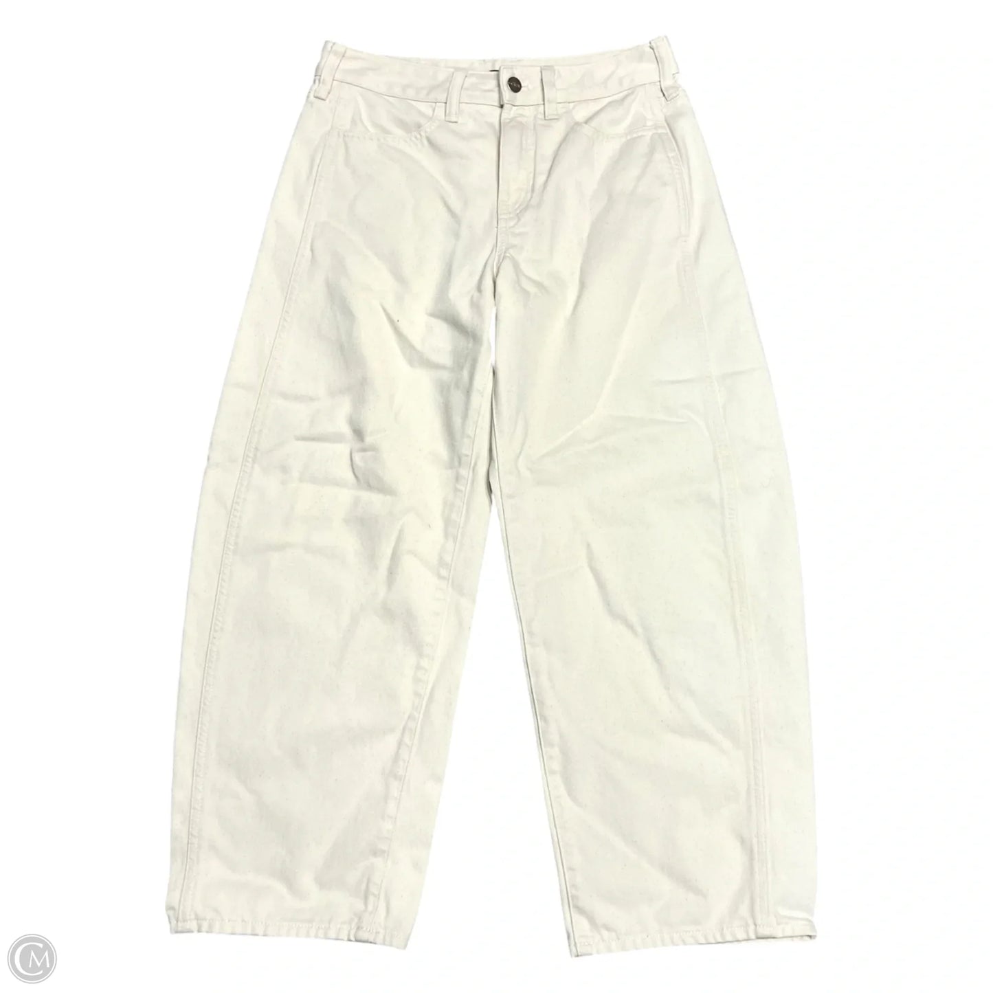 Jeans Straight By J. Crew In Beige, Size: 2