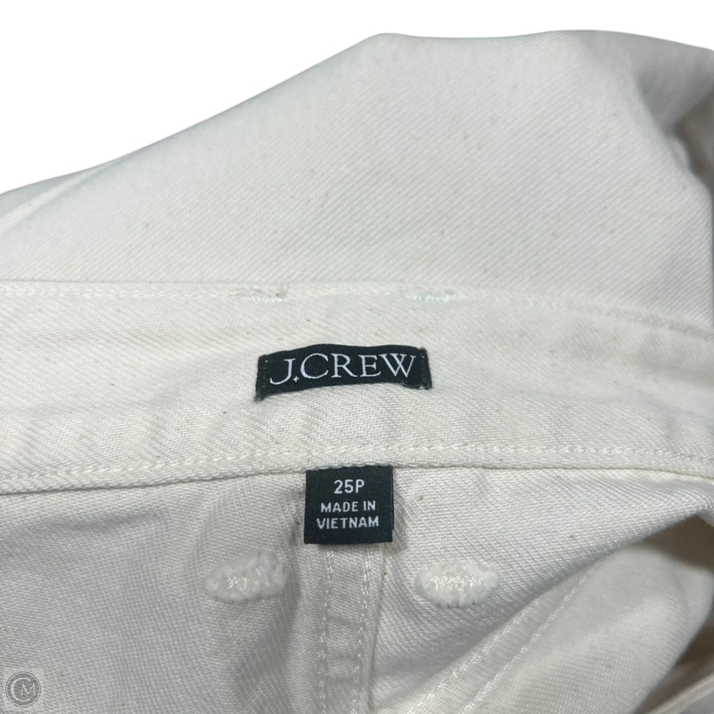 Jeans Straight By J. Crew In Beige, Size: 2