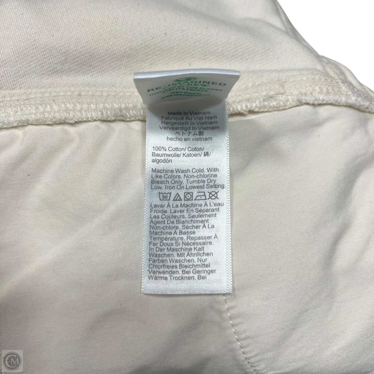 Jeans Straight By J. Crew In Beige, Size: 2
