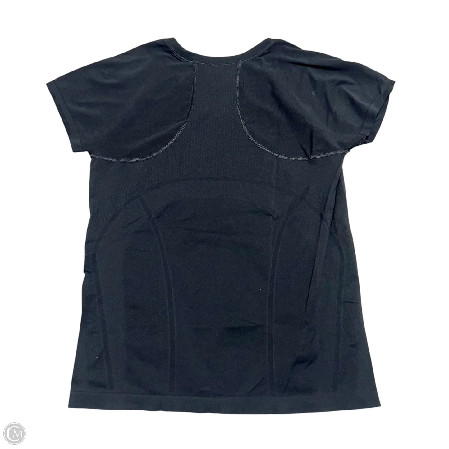 Athletic Top Short Sleeve By Athleta In Black, Size: Xl