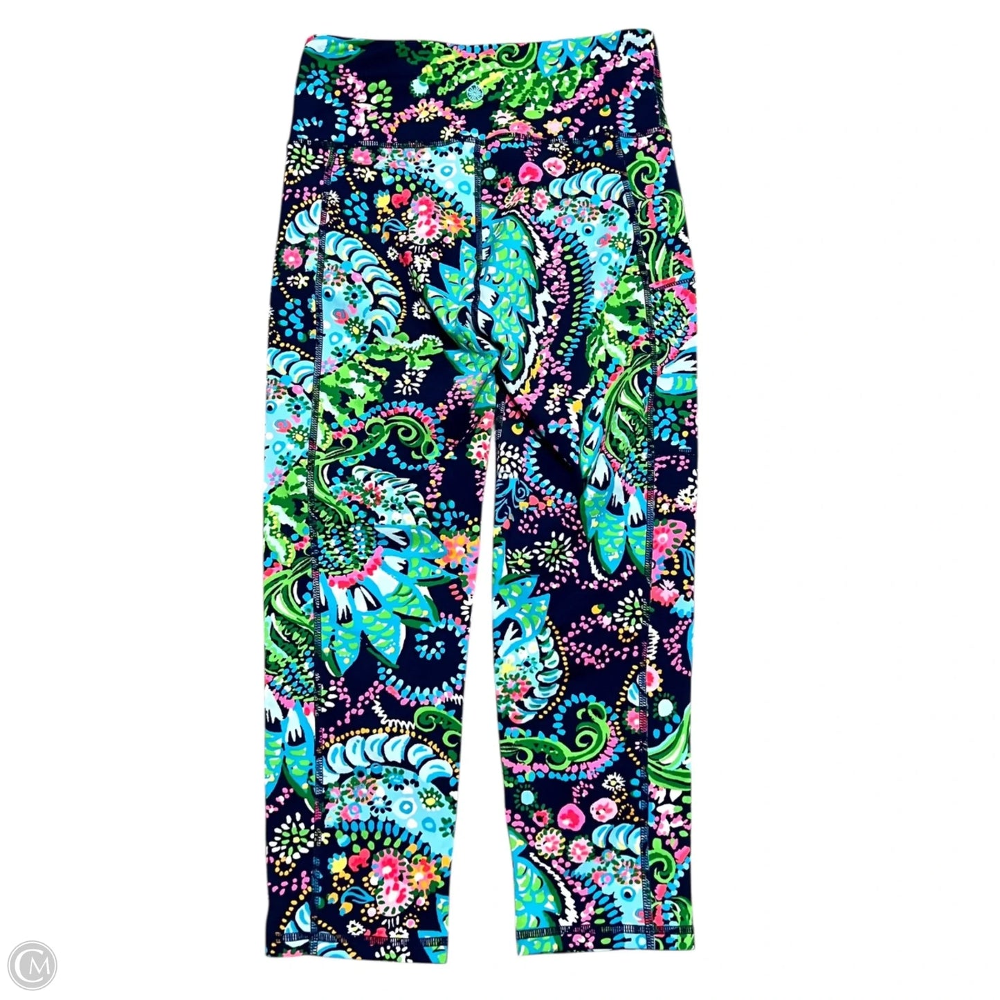 Pants Designer By Lilly Pulitzer In Blue & Green, Size: S