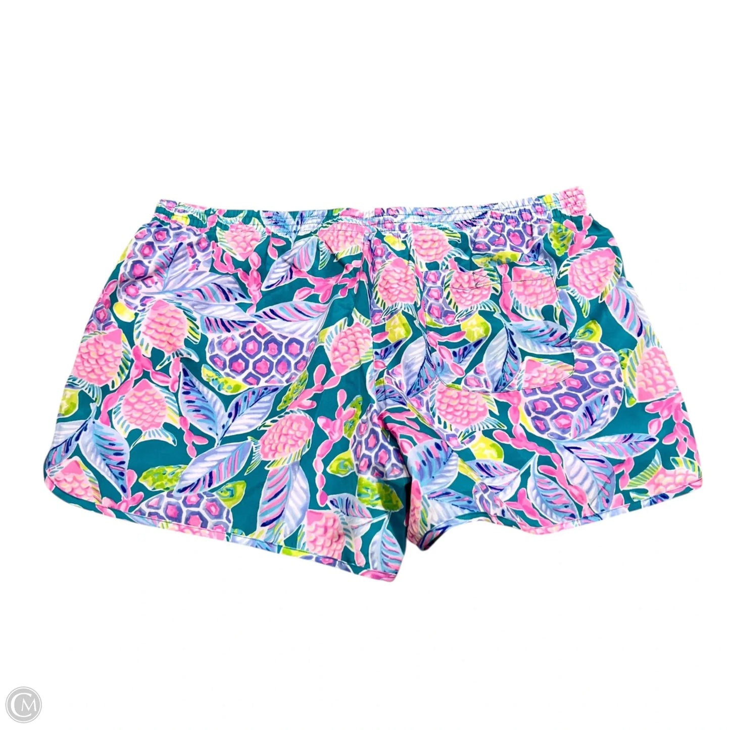 Shorts Designer By Lilly Pulitzer In Teal, Size: L