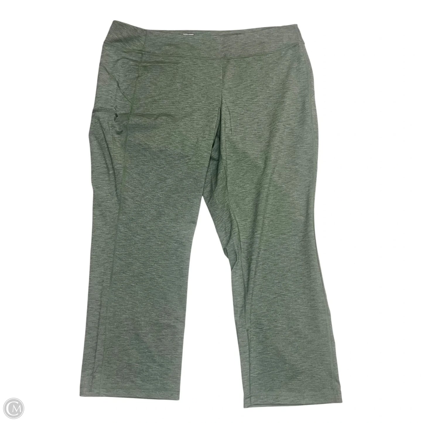 Pants Leggings By Duluth Trading In Green, Size: 3x