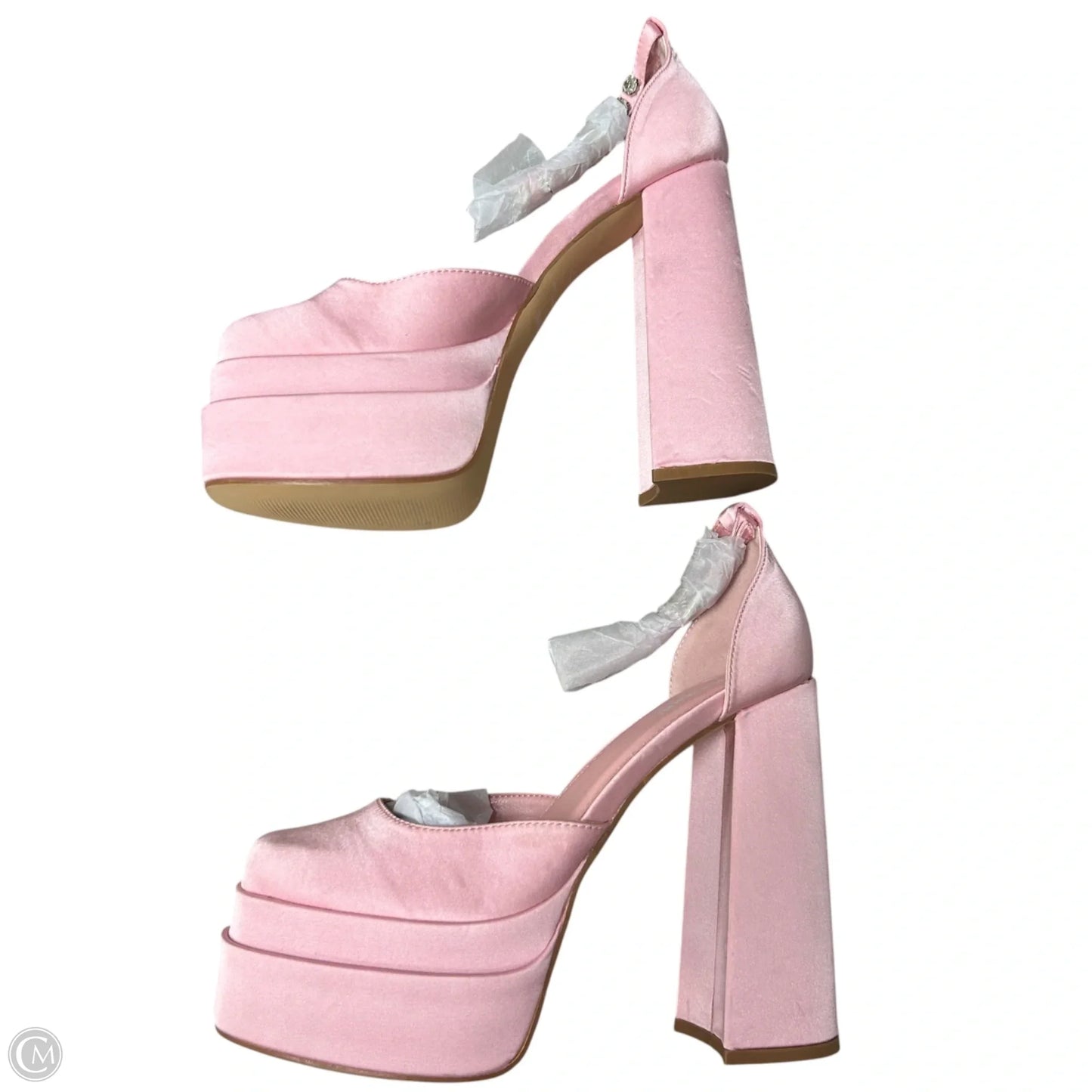 Shoes Heels Block By Finesse In Pink, Size: 7