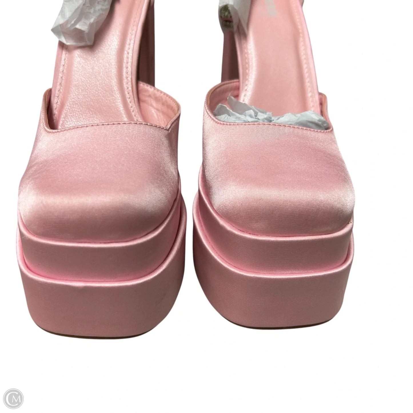 Shoes Heels Block By Finesse In Pink, Size: 7