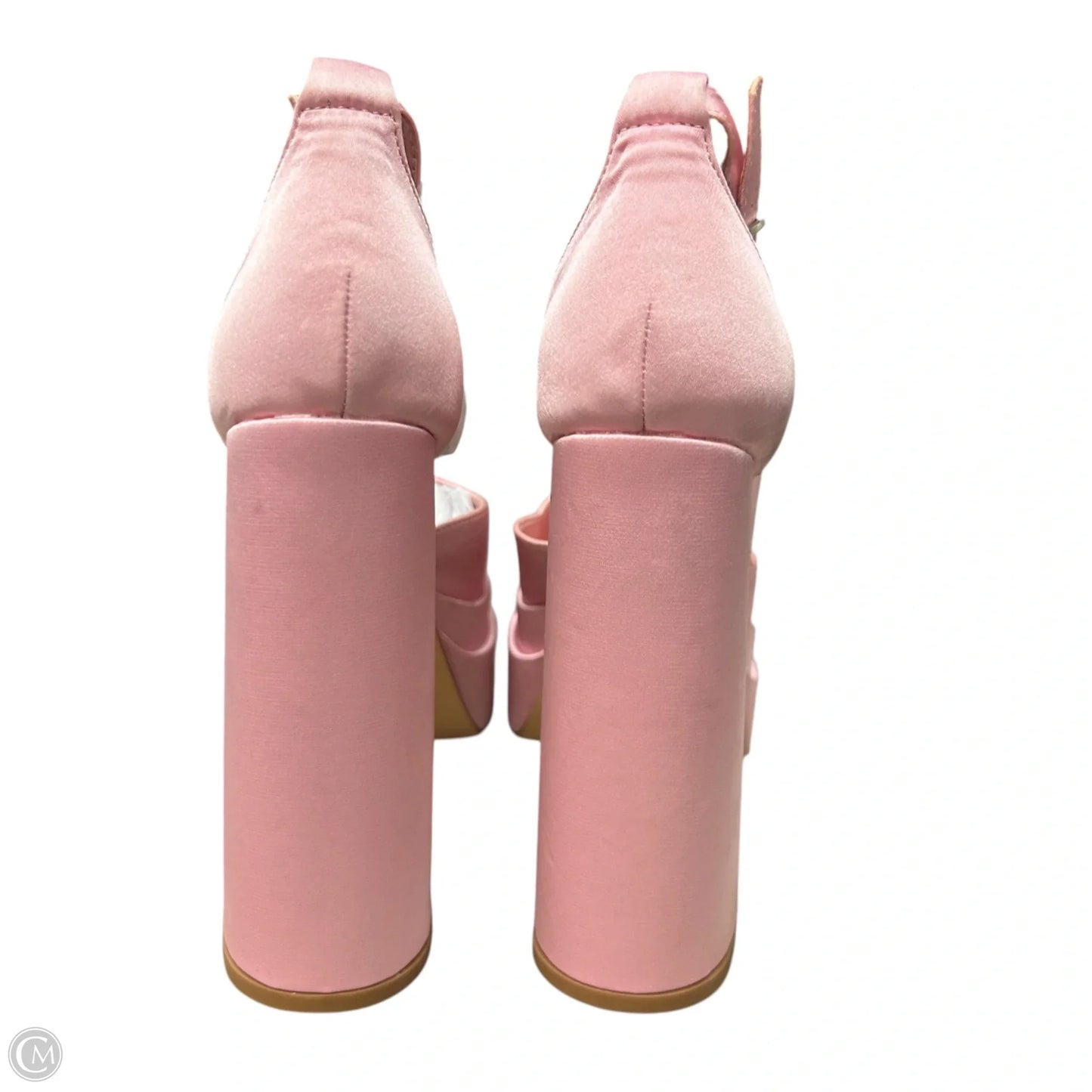 Shoes Heels Block By Finesse In Pink, Size: 7