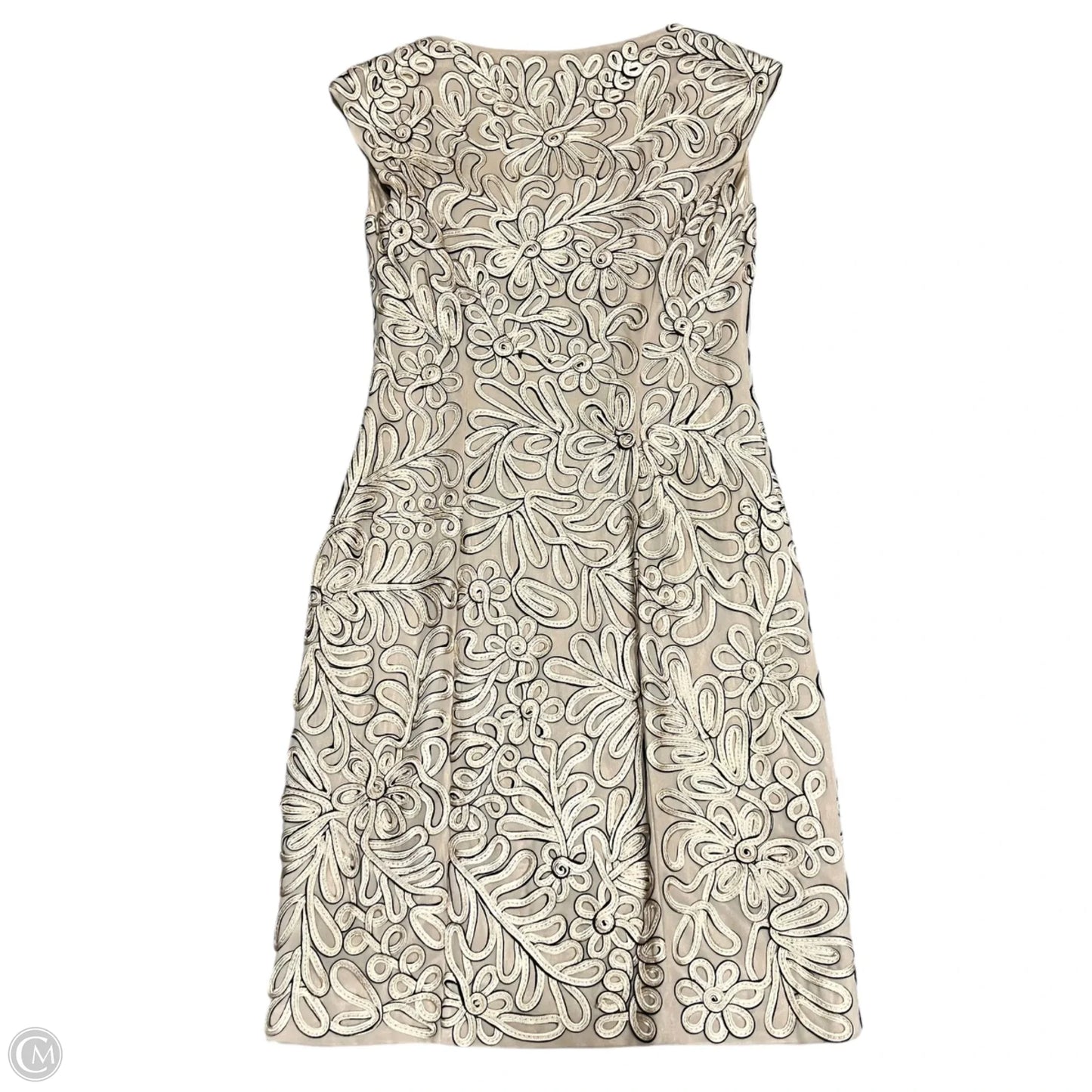 Dress Party Midi By SueWong In Tan, Size: 2
